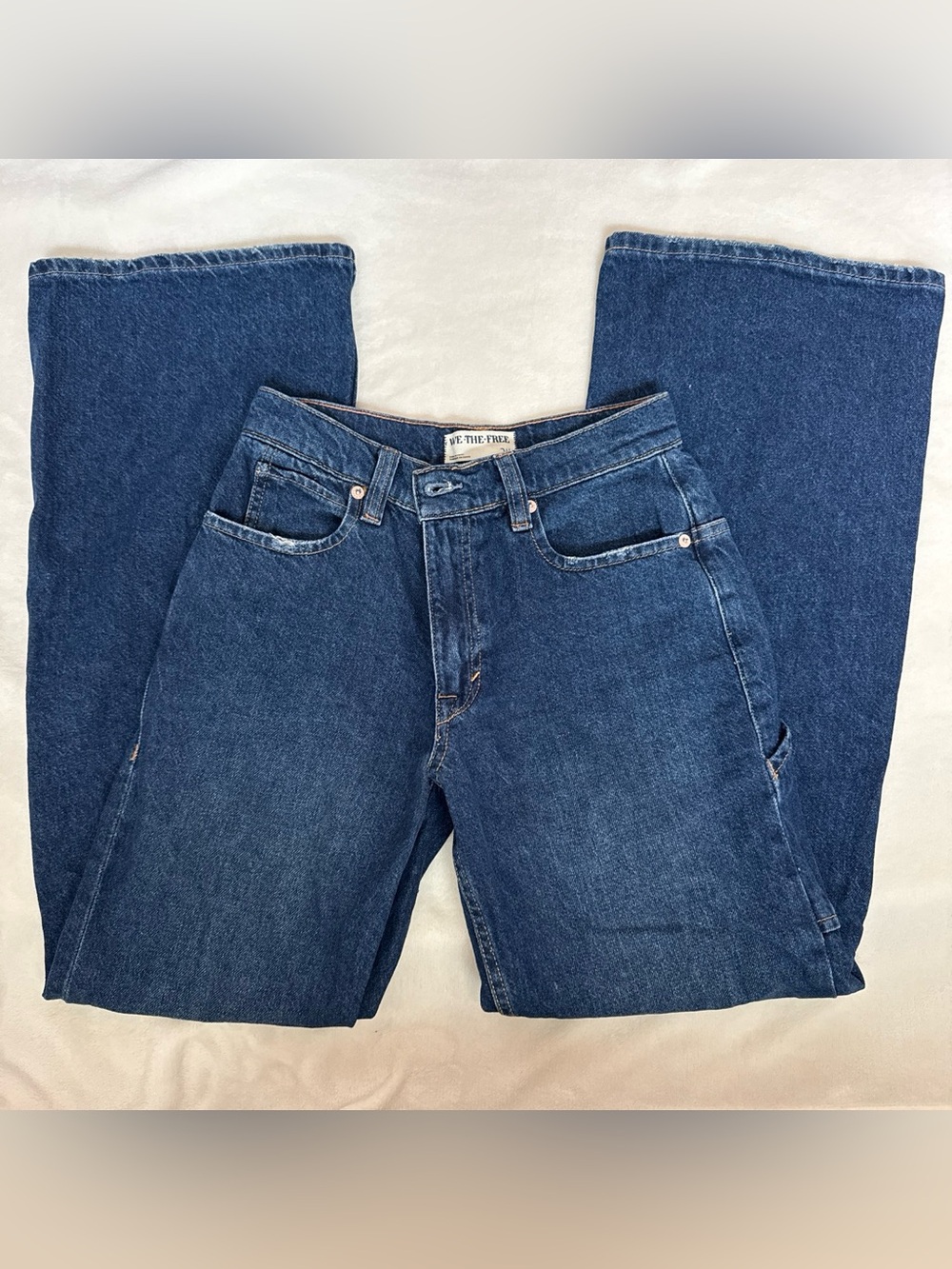 NWOT Free People We The Free Tinsley High Rise Baggy Jeans